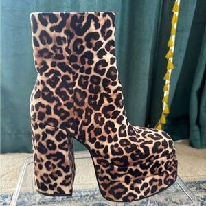 Steve Madden | Cobra Fashion Boot | Leopard Print